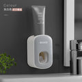 Dispensador Automático de Pasta de Dientes y Soporte de Pared para Cepillos