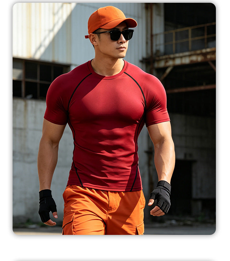 camisa de compresión 2026 gimnasio y entrenamiento para hombre