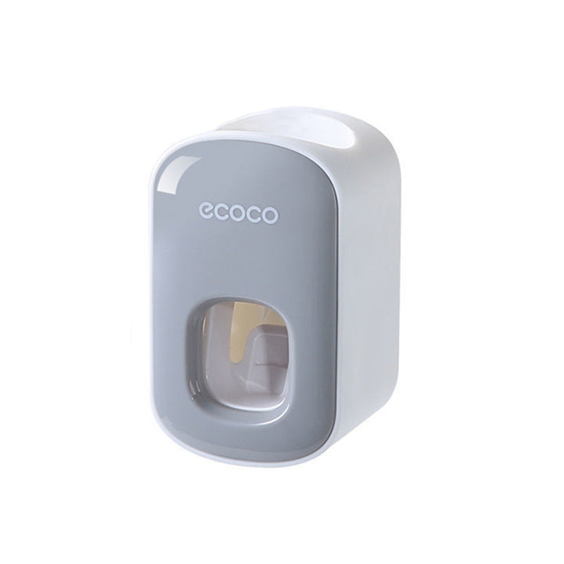 Dispensador Automático de Pasta de Dientes y Soporte de Pared para Cepillos