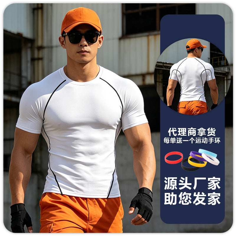 camisa de compresión 2026 gimnasio y entrenamiento para hombre