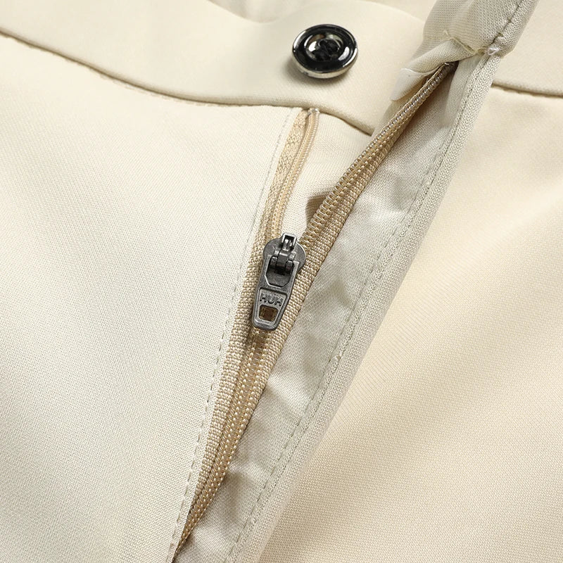 Pantalón de Vestir Elastizado Business Casual para Hombre 2026.