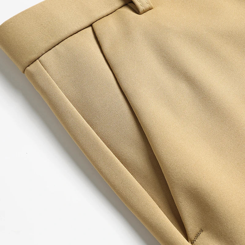 Pantalón de Vestir Elastizado Business Casual para Hombre 2026.