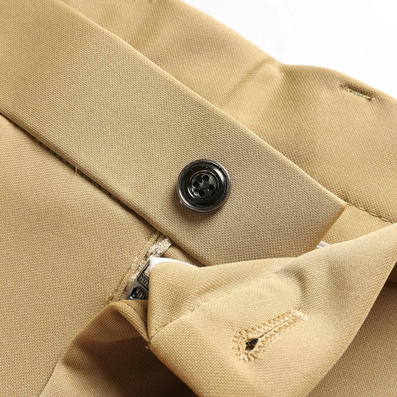 Pantalón de Vestir Elastizado Business Casual para Hombre 2026.