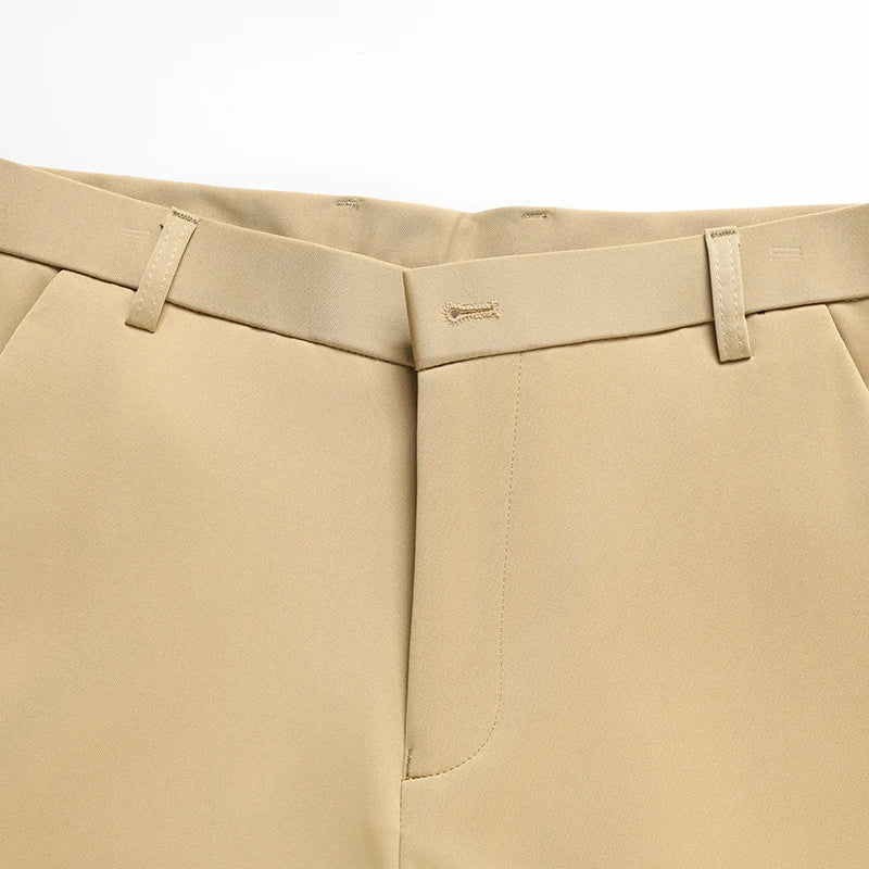 Pantalón de Vestir Elastizado Business Casual para Hombre 2026.