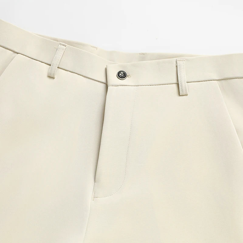 Pantalón de Vestir Elastizado Business Casual para Hombre 2026.