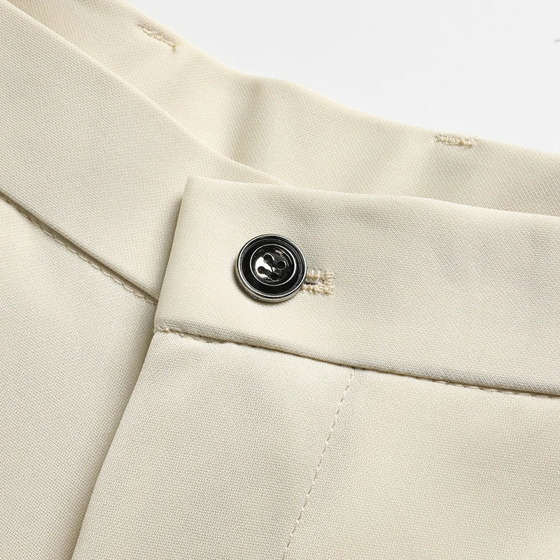 Pantalón de Vestir Elastizado Business Casual para Hombre 2026.