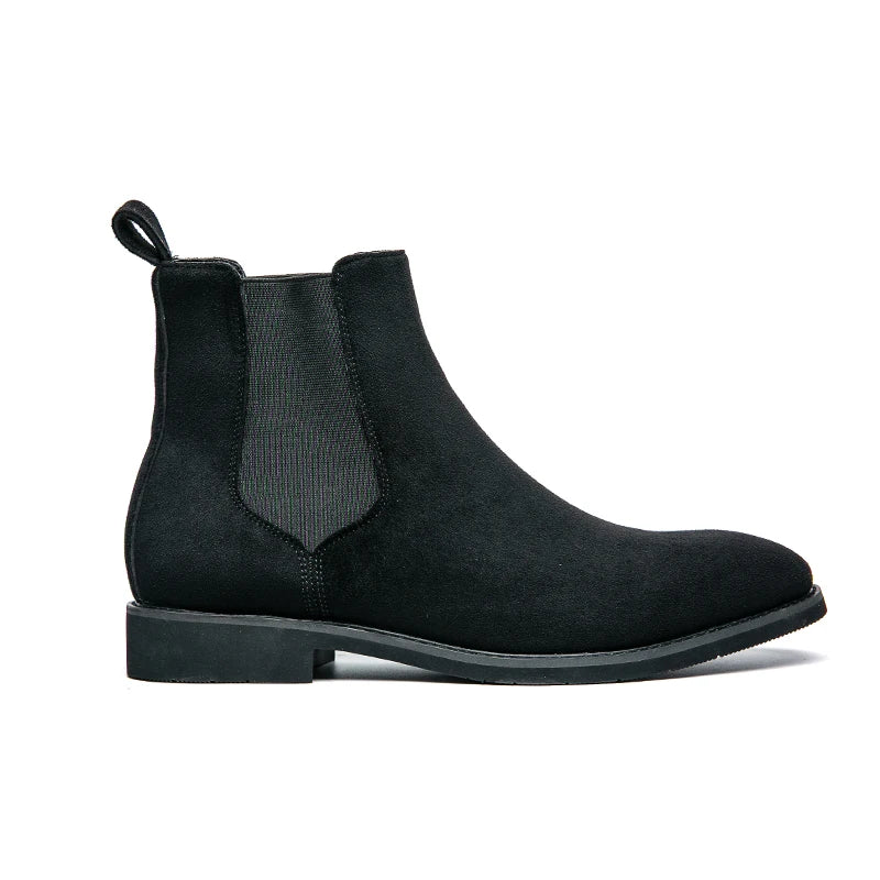 Botines Chelsea de Gamuza Elegantes para Hombre
