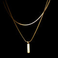 Cadena de hombre de acero inoxidable.