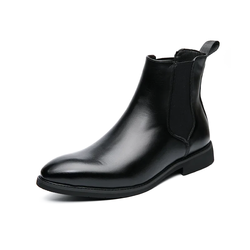 Botines Casuales de Cuero Estilo Urbano para Hombre