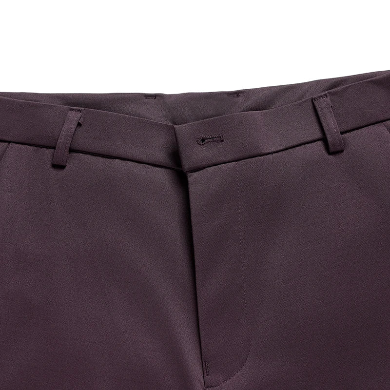 Pantalón de Vestir Elastizado Business Casual para Hombre 2026.